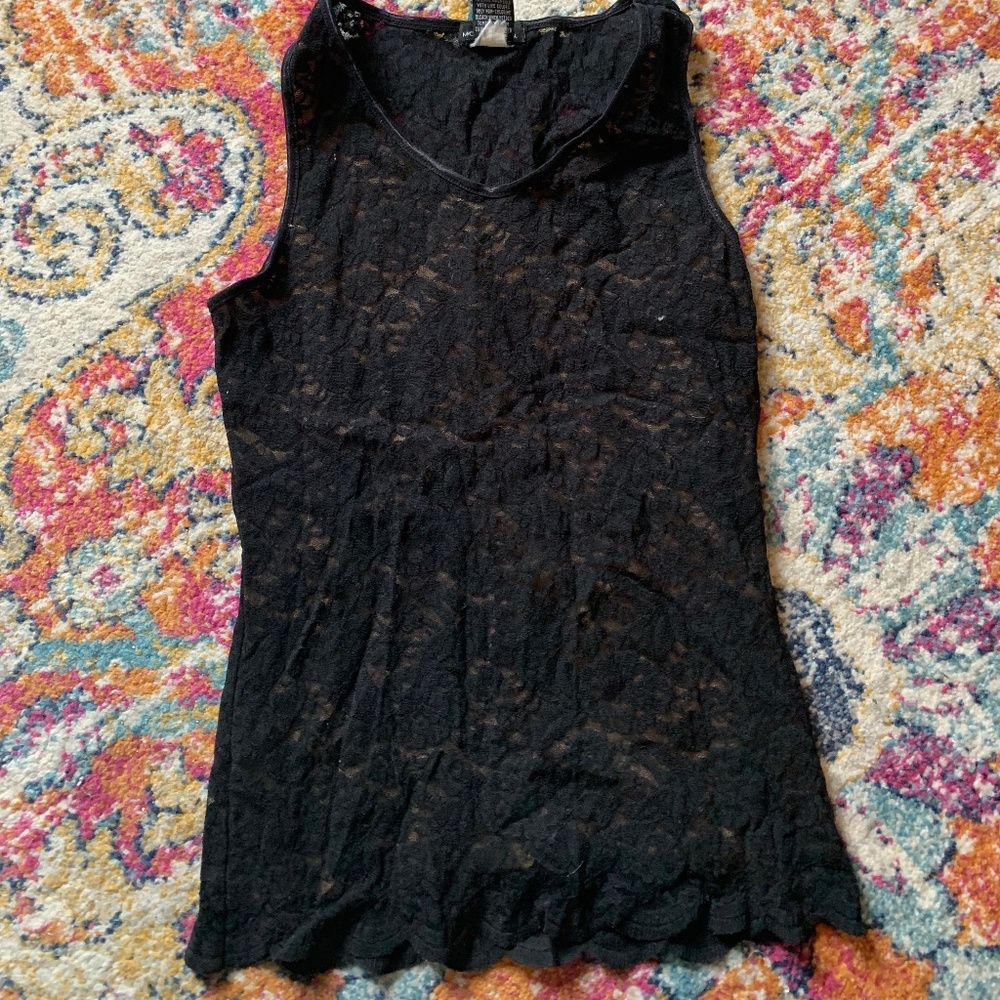 Moda International lace dress tank top